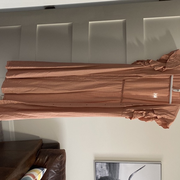 Zara Ruffled Rustic Dress - Picture 4 of 5